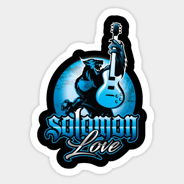 Solomon Love - The Pack Sticker by Kenn Blanchard